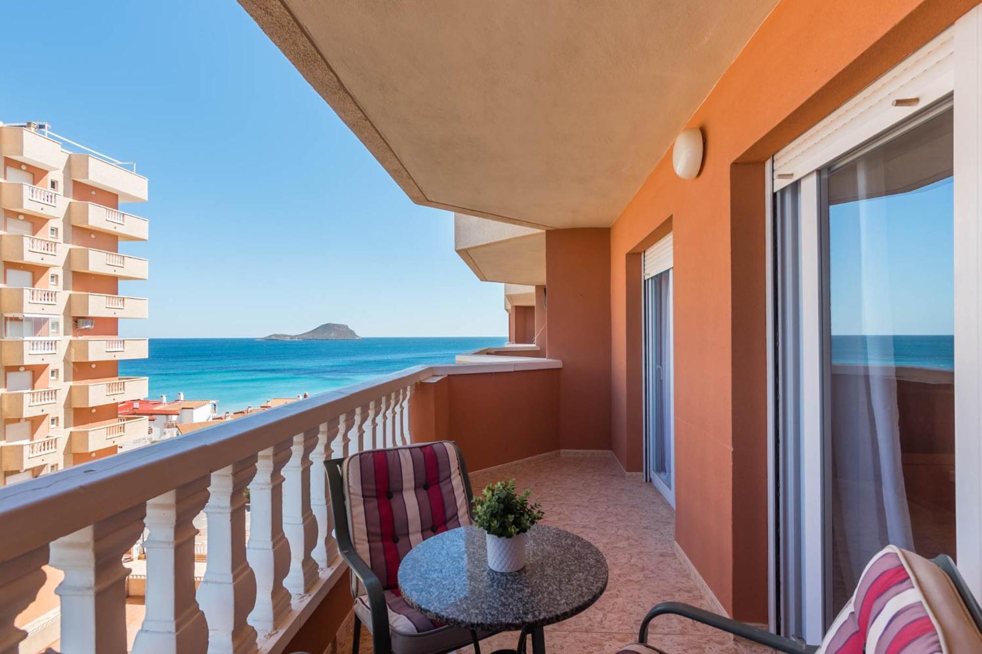 Vistas A Dos Mares La Manga Del Mar Menor Km10 Isla Grosa 2Dormitorios 외부 사진